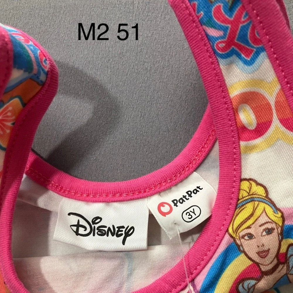 Disney Princess Girls 3T Nightgown Sleep Dress‎ Sparkle Live Your Story - Picture 2 of 3